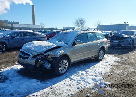 2008 Subaru Outback 3.0R L.l. Bean Edition из США, поврежденный, VIN 4S4BP86C584329250